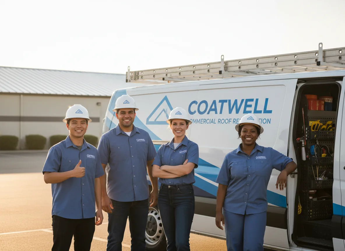 Commercial roof coating company in Norco, LA
